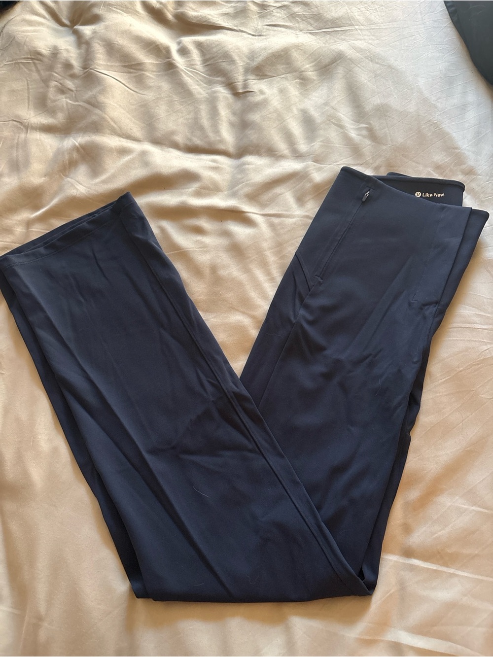 lululemon athletica Navy Wide-Leg Athletic Leggings